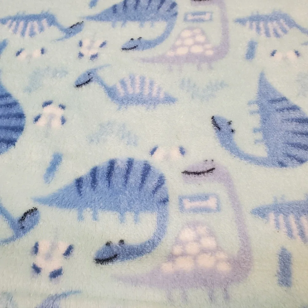 Baby Starters Blue Brontosaurus Dinosaurs Baby Blanket 30